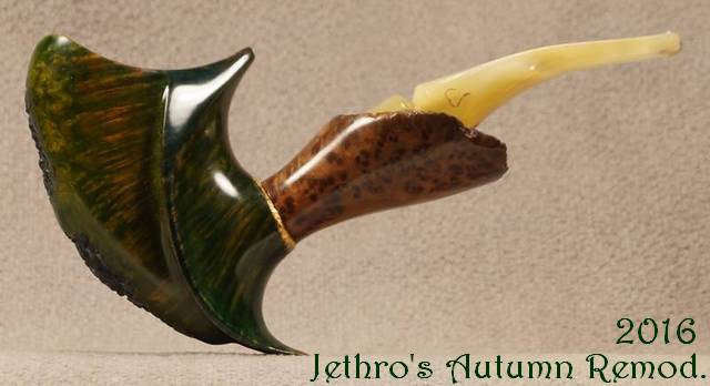 Freehand handmade pipe Jethro's Autumn